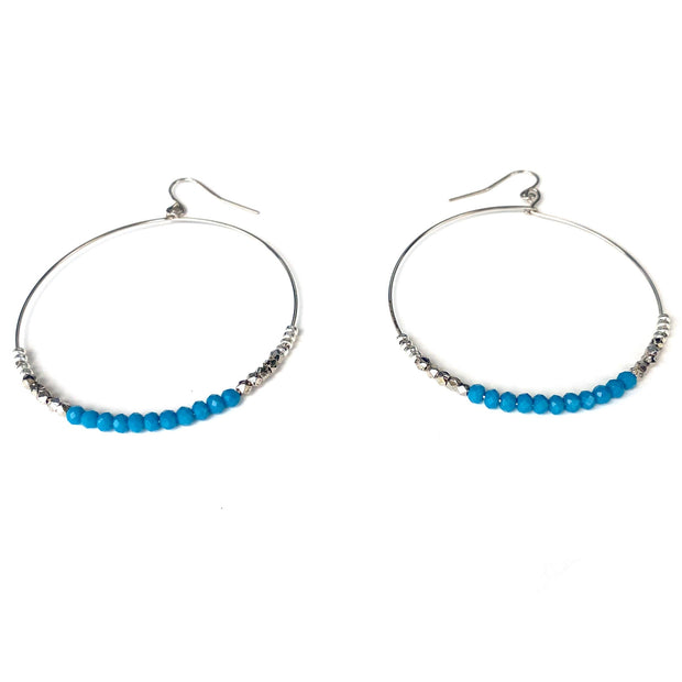 Shimmer Azure Earring Purpose Jewelry 