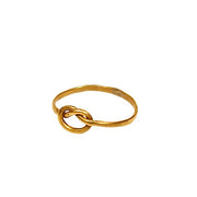 Knot Ring Rings iSanctuary Brass 