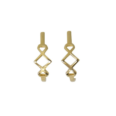 Muse Hoops Earring Purpose Jewelry 14k Gold