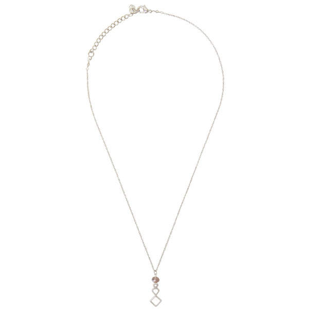 Muse Necklace Necklace Purpose Jewelry Rhodium 