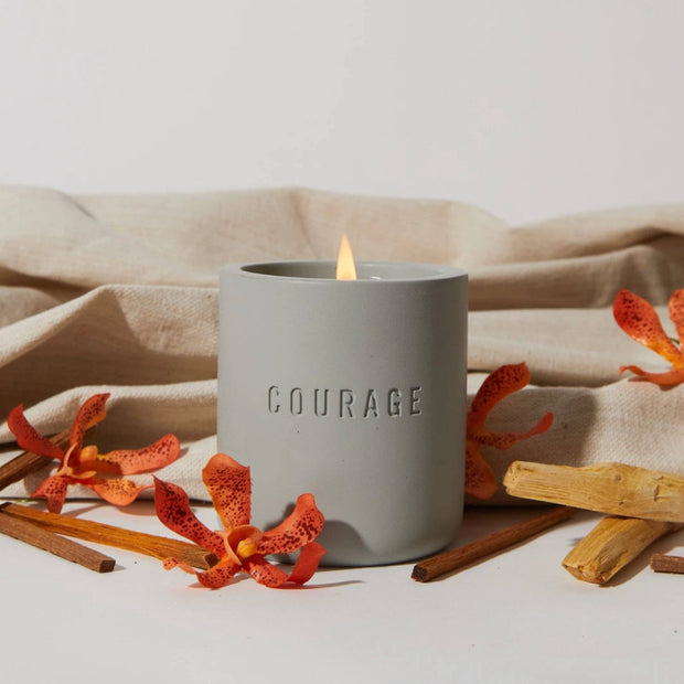 Celebration Candle Collection New Collection (Not Visible) Thistle Farms Courage: Palo Santo + Ylang Ylang 