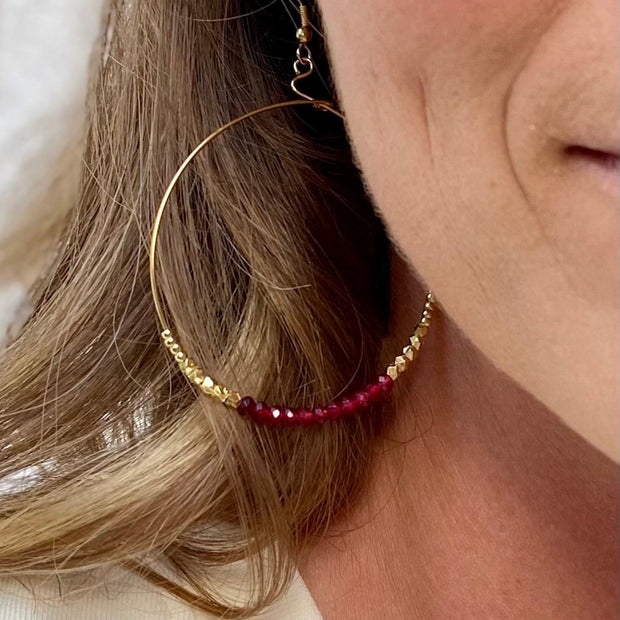 Shimmer Rosette Earring Purpose Jewelry 