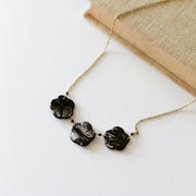 Blossom Necklace Necklace Purpose Jewelry Black 