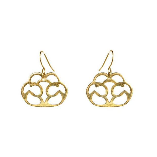 Handcrafted 14K Gold Drop Earrings