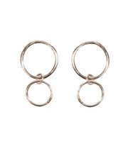 Handcrafted Silver Circle Earrings