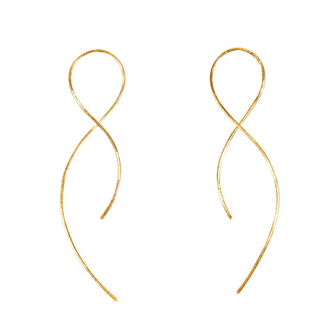 Handcrafted 14K Gold Earrings