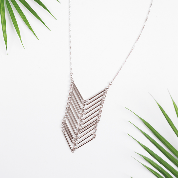 Chevron - Small Necklace New Collection (Not Visible) Purpose Jewelry Silver 